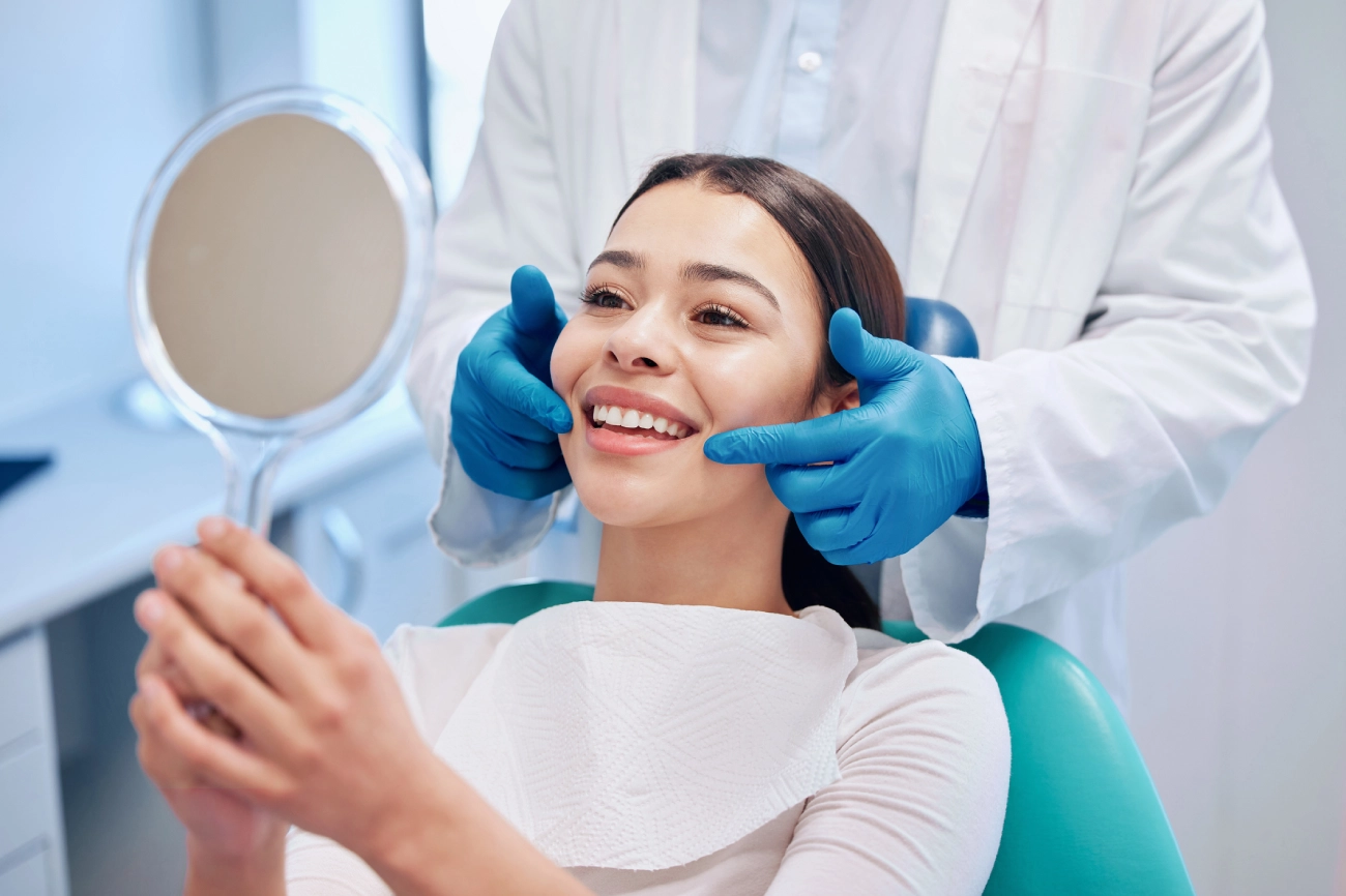 dental bonding cosmetic treatment manassas va dentist office
